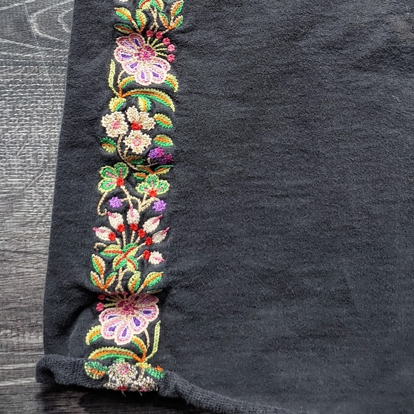Lucky Brand knitwear embroidered trim sweatpants - Picture 7 of 9